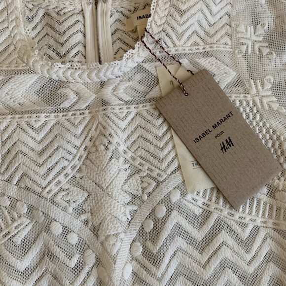 Isabel Marant lace top NWT - Picture 2 of 3
